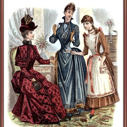 Пазл: Викторианская мода