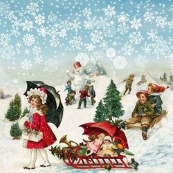 Пазл: Новогодние гуляния
