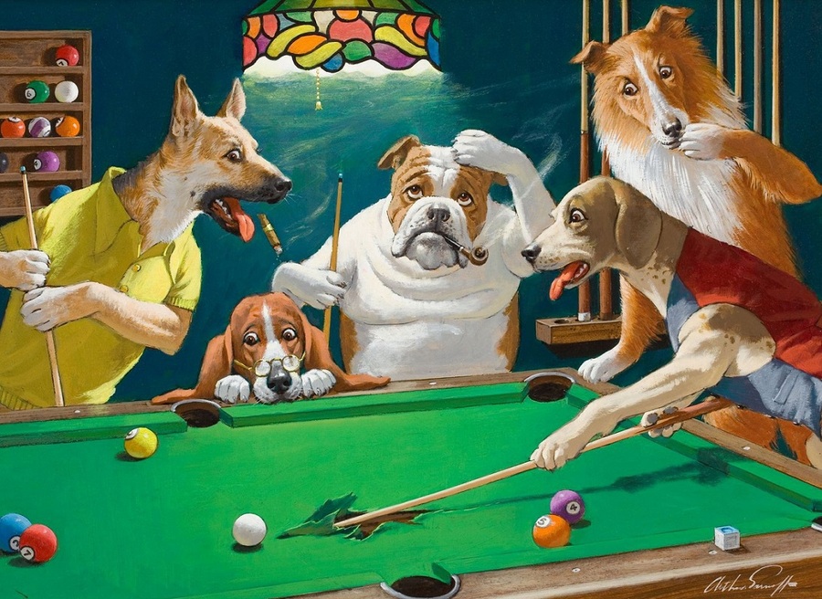 Пазл «Бильярдный стол» из 352 элементов | Собрать онлайн пазл №30634