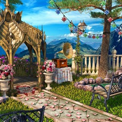 Пазл: Волшебный уголок