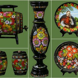 Пазл: Петриковская роспись 