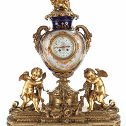 Пазл: Часы в фарфоре