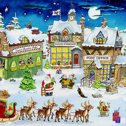 Пазл: Резиденция Санта-Клауса