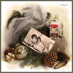 Пазл: Девочки с шишками