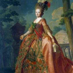 Пазл: Портрет великой княгини Марии Федоровны