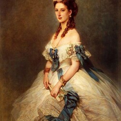 Пазл: Александра Датская, принцесса Уэльская, впоследствии королева Англии