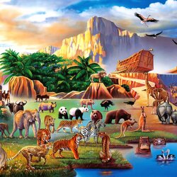 Пазл: Ноев ковчег