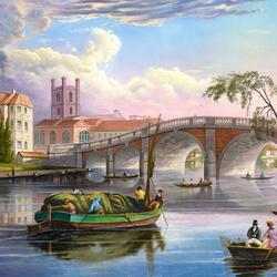 Пазл: Сумрак на реке