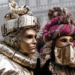Пазл: Венецианские маски