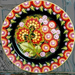 Пазл: Петриковская роспись 