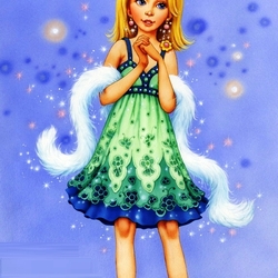 Пазл: Юная модница