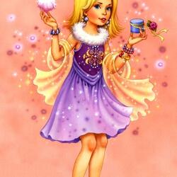 Пазл: Юная модница