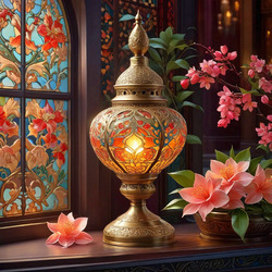Пазл: Восточная лампа