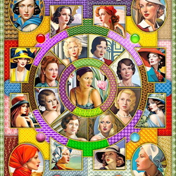 Пазл: Женские образы 