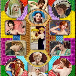 Пазл: Женские образы 