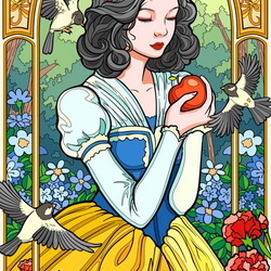 Пазл: Белоснежка 