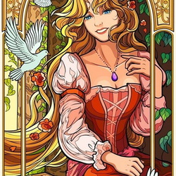 Пазл: Рапунцель 