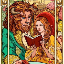 Пазл: Красавица и Чудовище