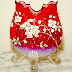 Пазл: Ваза красная. Мозер