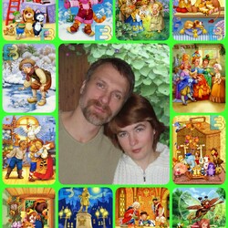 Пазл: В мире сказочных персонажей