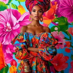 Пазл: Девушки Африки