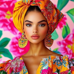 Пазл: Девушки Африки