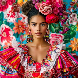 Пазл: Яркая красота 