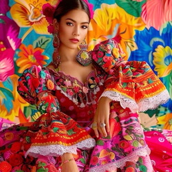 Пазл: Яркая красота 