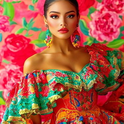 Пазл: Яркая красота 