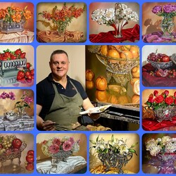 Пазл: Цветочно-Фруктовое ассорти 