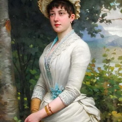 Пазл: Портрет дамы 