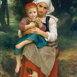 Пазл: Брат и сестра 