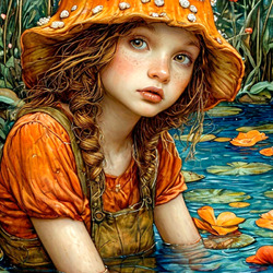 Пазл: Дюймовочка