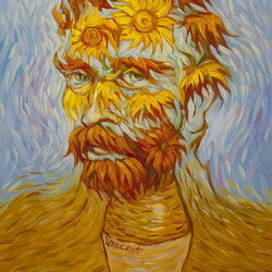 Пазл: Подсолнухи 