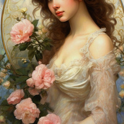 Пазл: Цветы шиповника