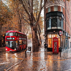 Пазл: Осенний Лондон 