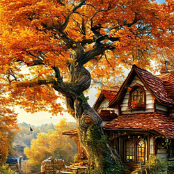 Пазл: Огромное дерево