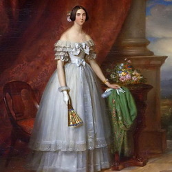 Пазл: Портрет леди  Малиан  Малет 