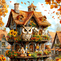 Пазл: Сказочный дом