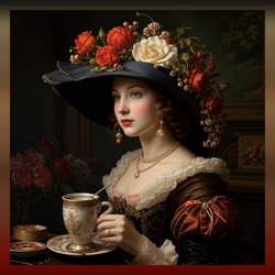 Пазл: За завтраком