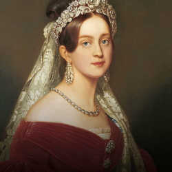 Пазл: Амалия Ольденбургская Королева Греции 