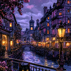 Пазл: Чёрный кот 