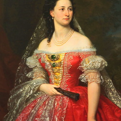 Пазл: Портрет графини Габриэллы Андраши 