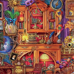 Пазл: Антикварный магазин 