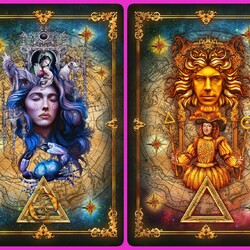 Пазл: Солнце и Луна 