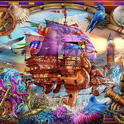 Пазл: Мир путешествий 