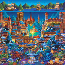 Пазл: Атлантида 