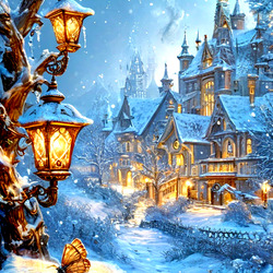 Пазл: Зимняя сказка 