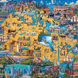 Пазл: Канада 