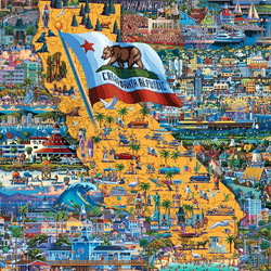 Пазл: Южная Калифорния 